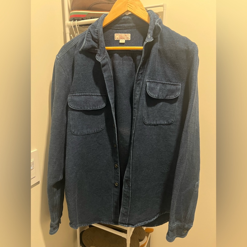 Wallace & Barnes Heavy Cotton Button-Up Shirt